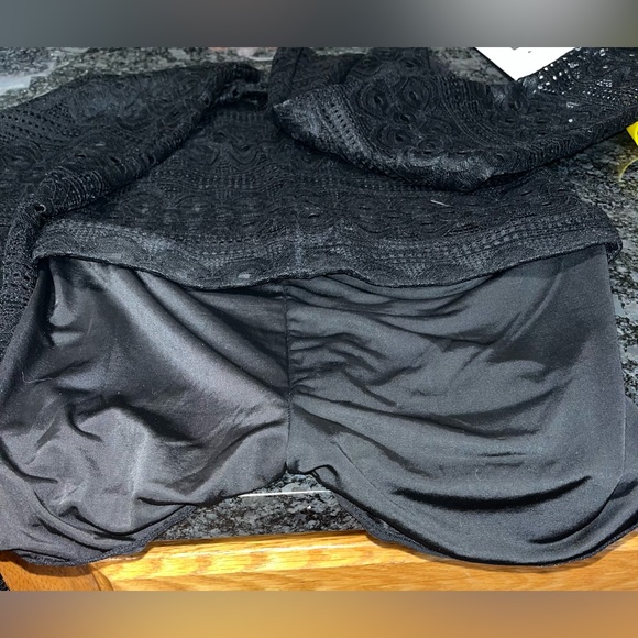 See through lace leggings with spandex shorts inside - size S/M - Picture 5 of 5